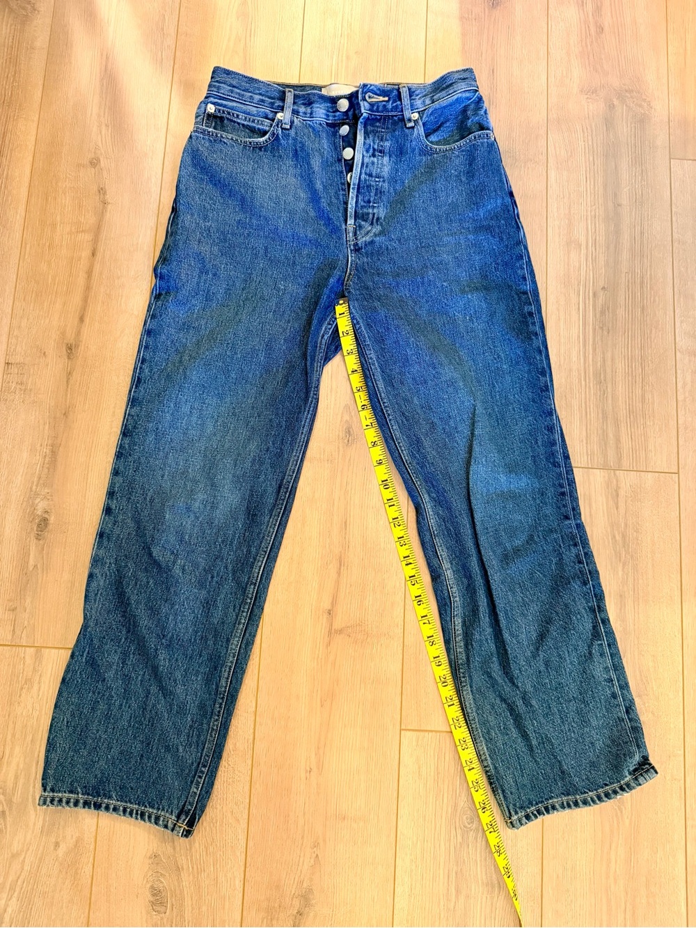 Everlane 90s Way High 100% Button Button Fly Women’s Jeans